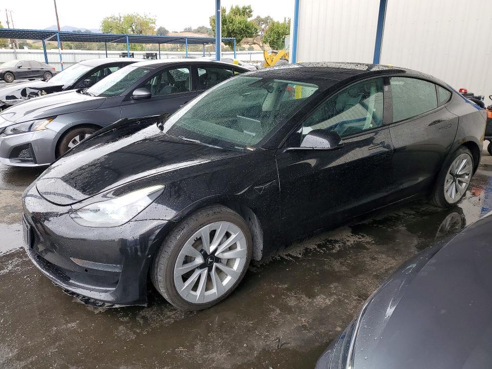2022 TESLA MODEL 3 5YJ3E1EA0NF189280