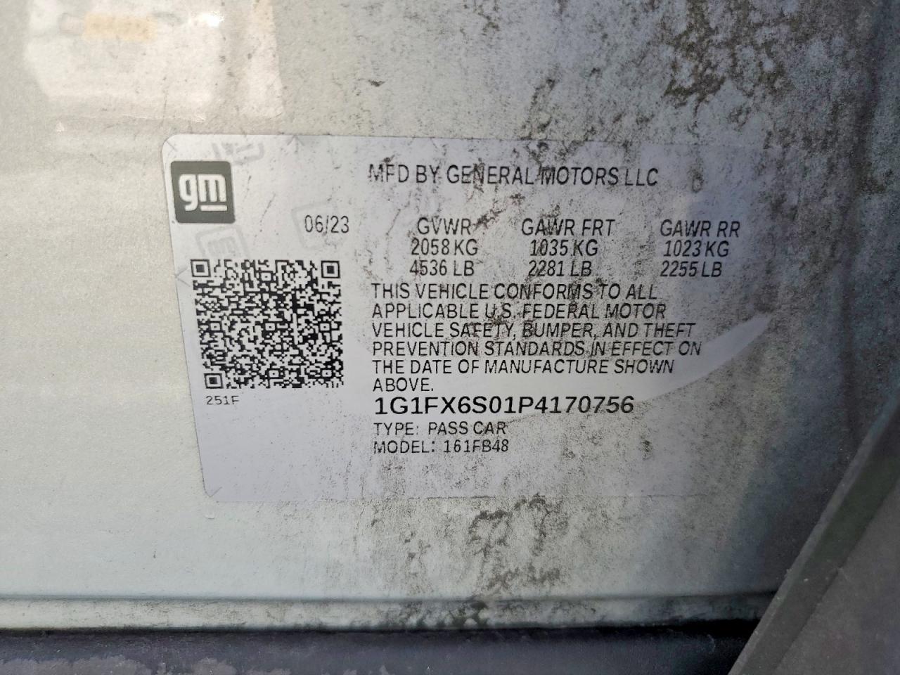 2023 CHEVROLET BOLT EV 2LT — Фото 14 из 14