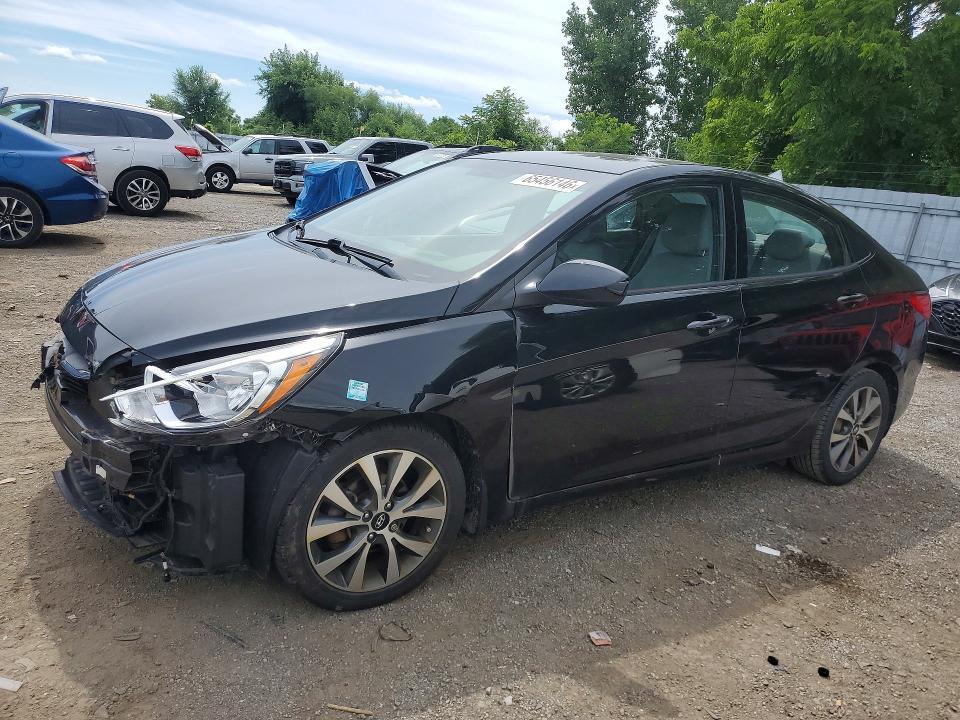 2017 HYUNDAI ACCENT KMHCT4AE3HU318765