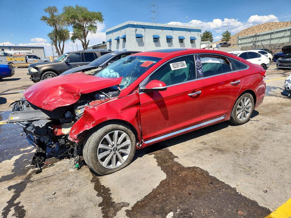 2017 HYUNDAI SONATA 5NPE34AF5HH455674