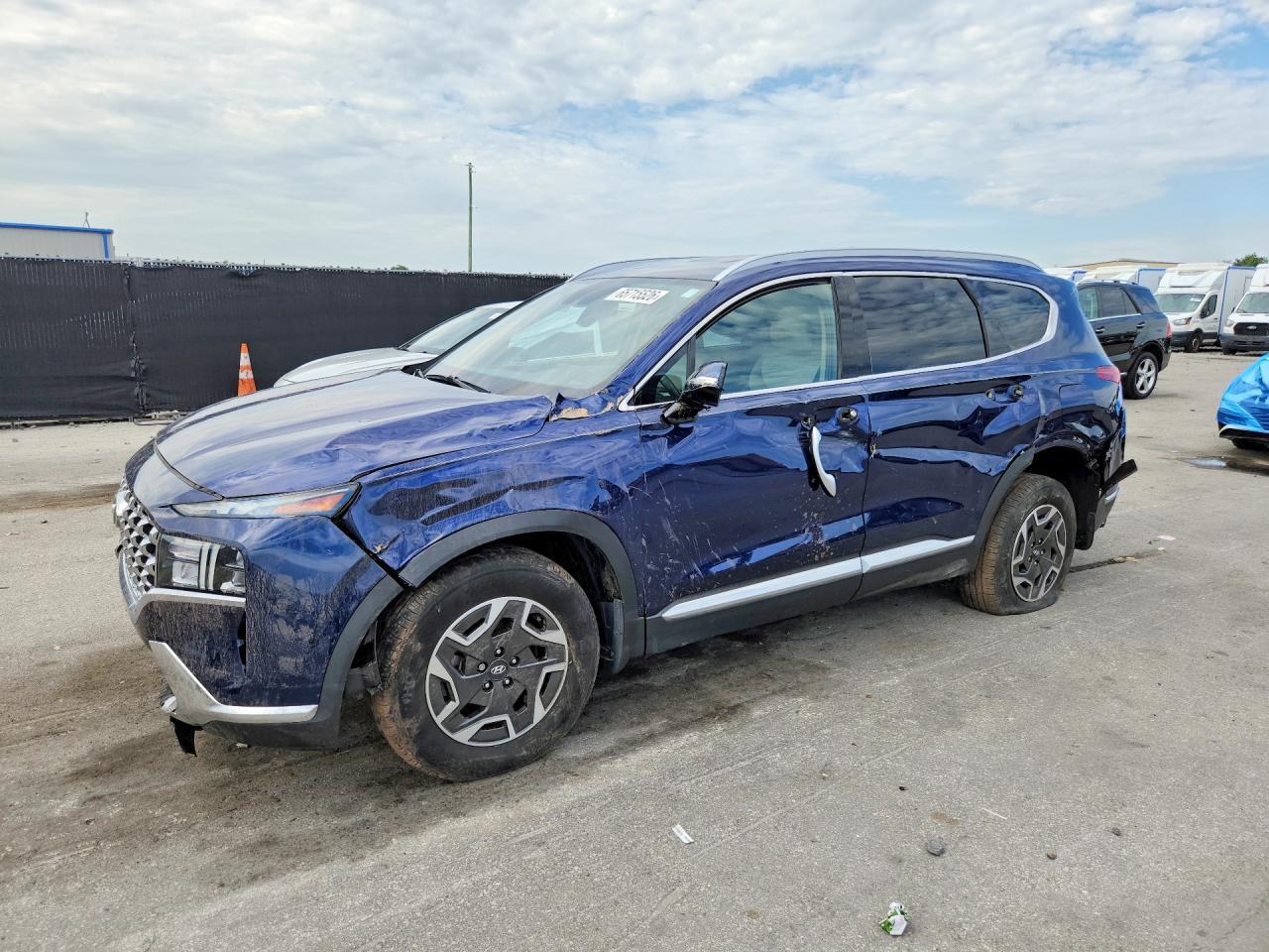 2023 HYUNDAI SANTA FE BLUE