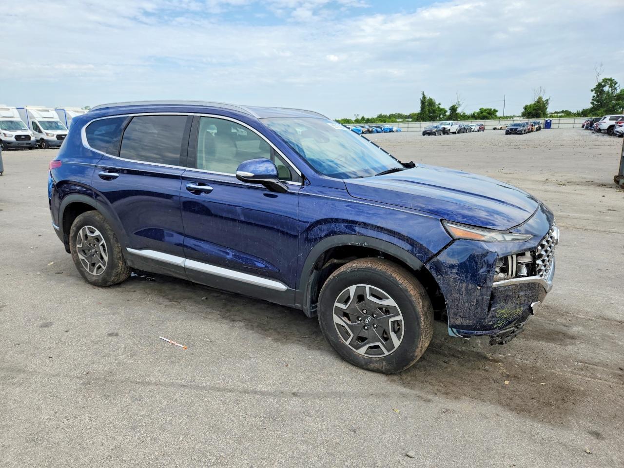 2023 HYUNDAI SANTA FE BLUE — Фото 4 из 13