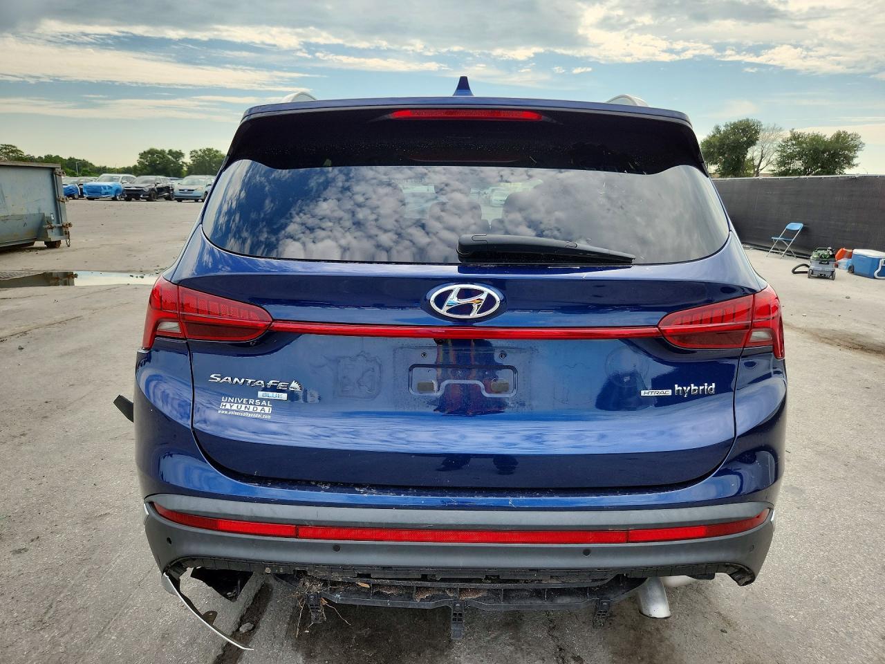 2023 HYUNDAI SANTA FE BLUE — Фото 6 из 13