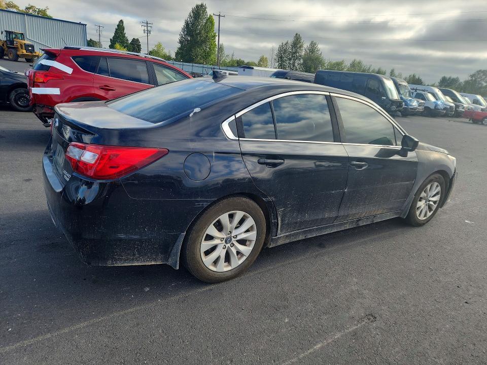 2017 SUBARU LEGACY 2.5I PREMIUM — Фото 3 из 12