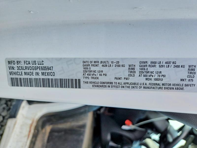 2023 RAM PROMASTER 2500 2500 HIGH — Фото 14 из 14