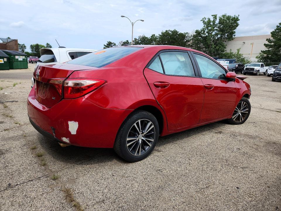 2017 TOYOTA COROLLA LE — Фото 3 из 12