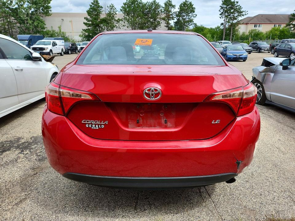 2017 TOYOTA COROLLA LE — Фото 6 из 12