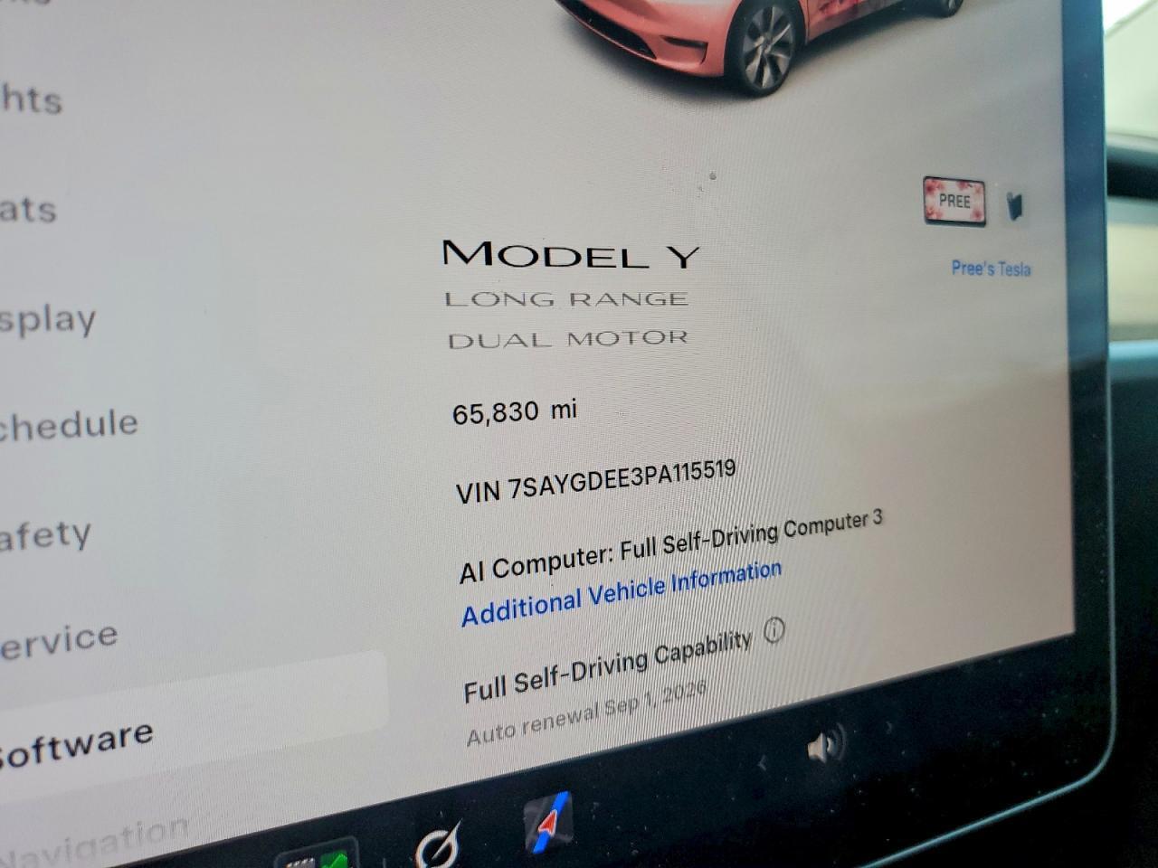 2023 TESLA MODEL Y — Фото 9 из 12