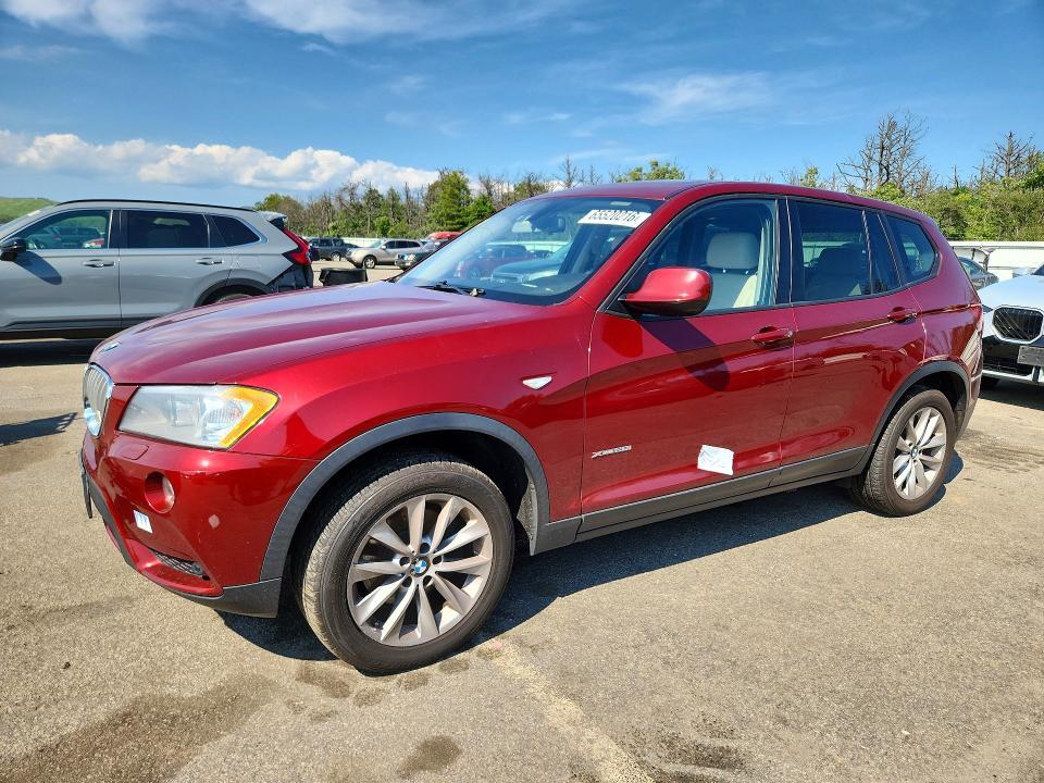 2014 BMW X3 5UXWX9C57E0D27263
