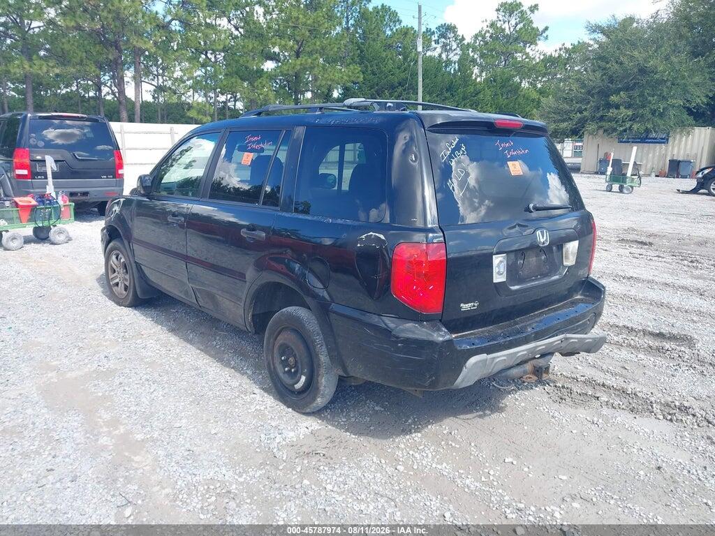 5FNYF18594B002358 2004 HONDA PILOT photo no. 3