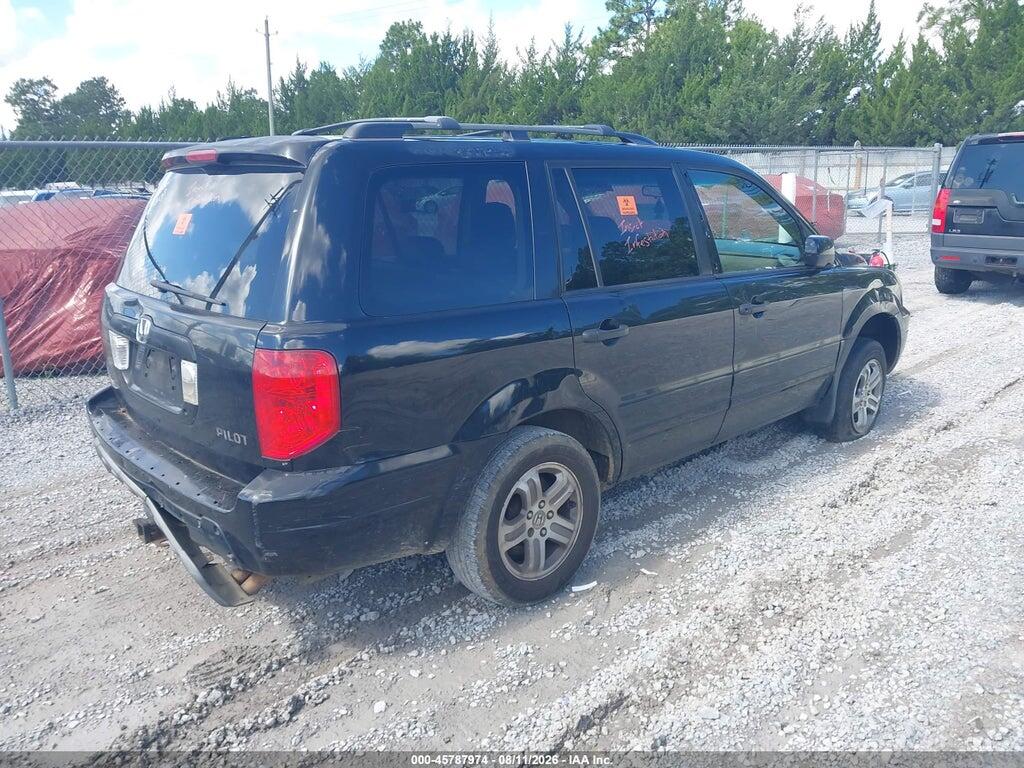 5FNYF18594B002358 2004 HONDA PILOT photo no. 4
