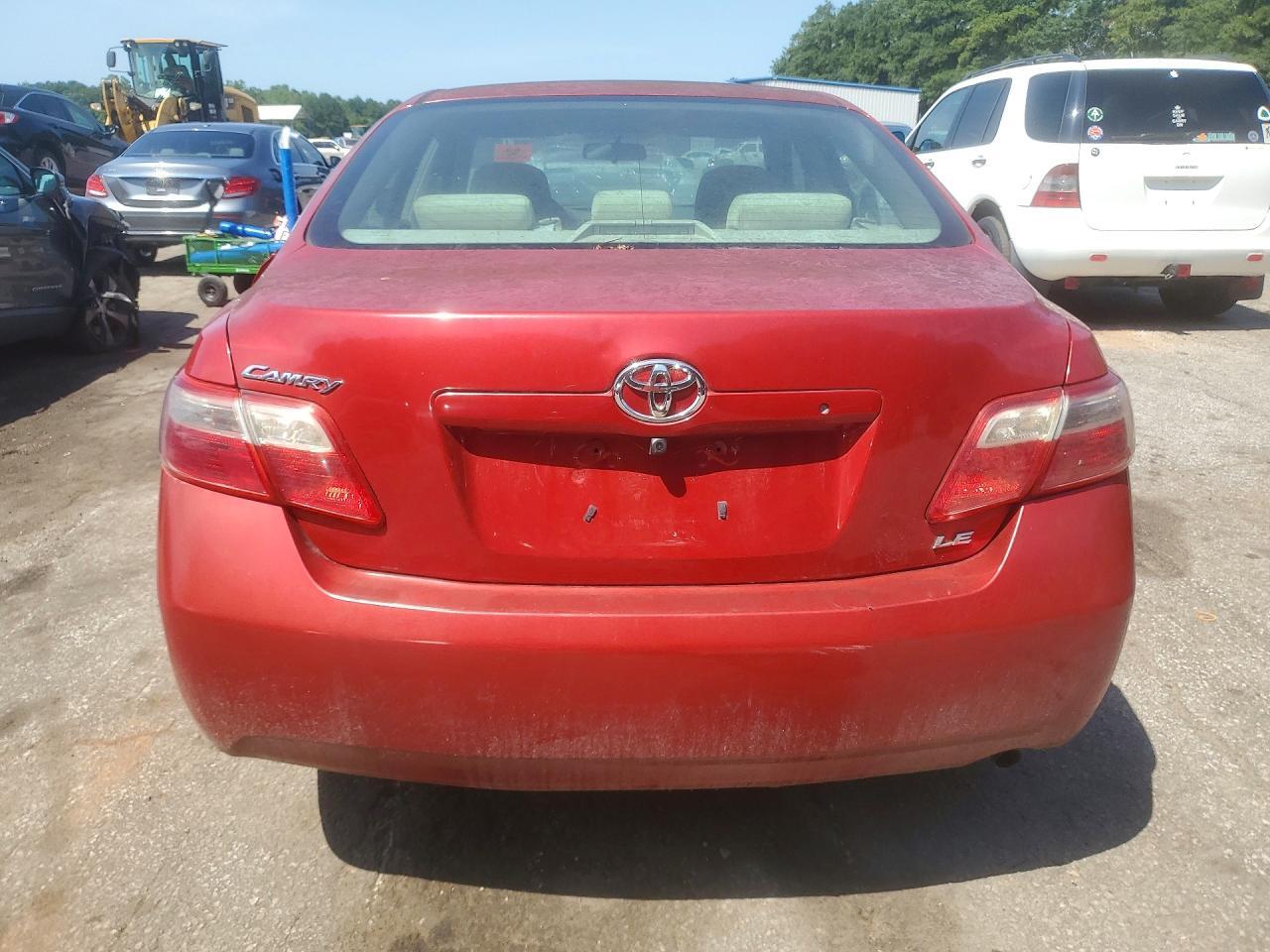 2008 TOYOTA CAMRY LE — Фото 6 из 12