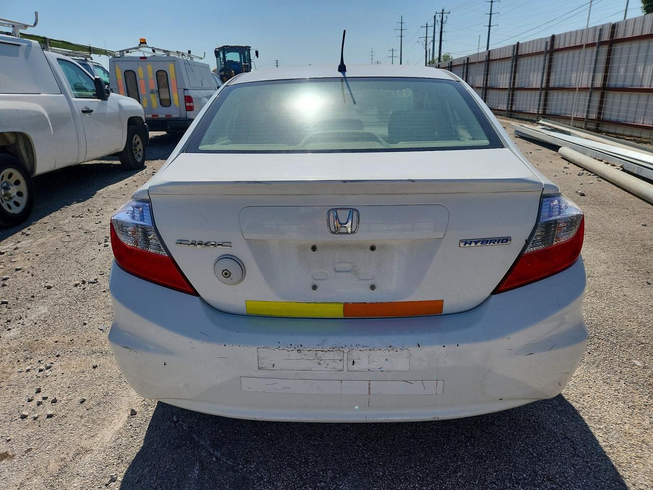 2012 HONDA CIVIC HYBRID — Фото 6 из 12