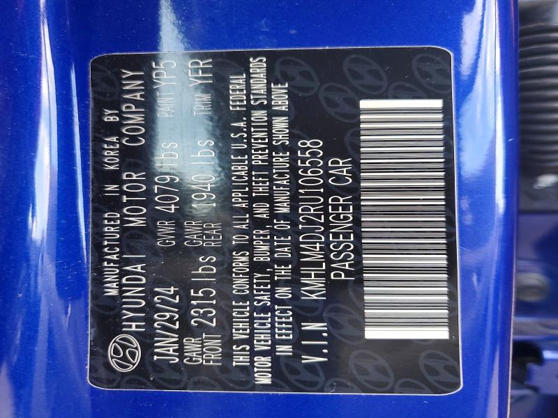 KMHLM4DJ2RU106558 2024 HYUNDAI ELANTRA photo no. 12