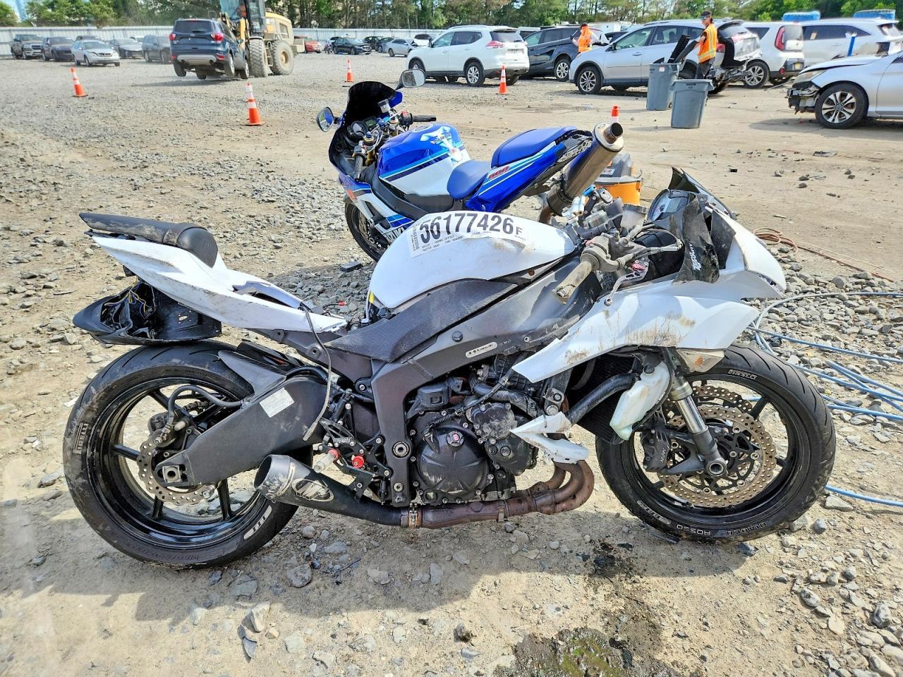 2009 KAWASAKI ZX600 JKAZX4R139A011131