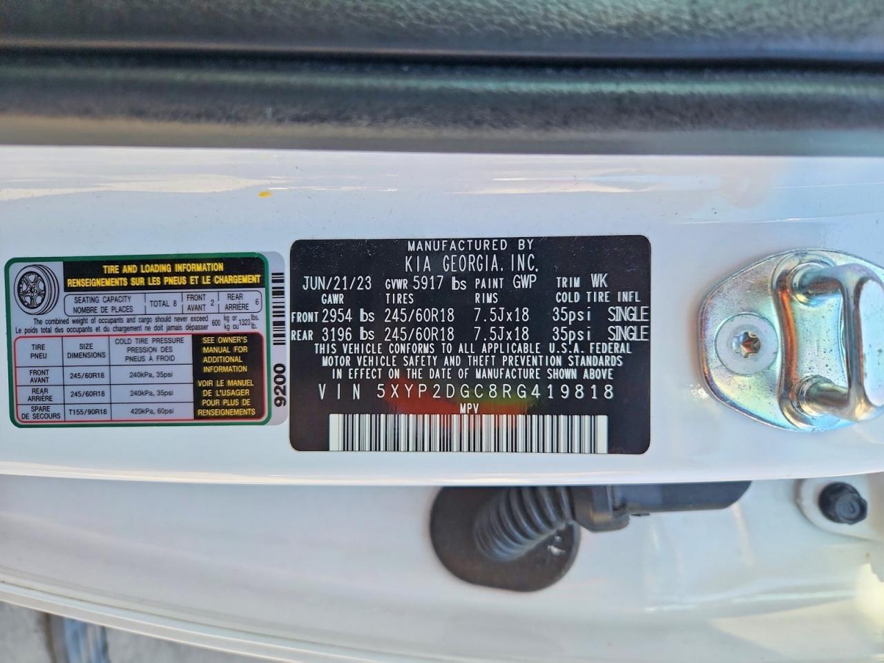 2024 KIA TELLURIDE LX — Фото 12 из 12