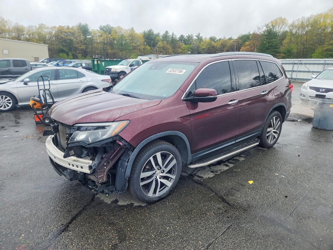 2016 HONDA PILOT TOURING — Фото 2 из 16