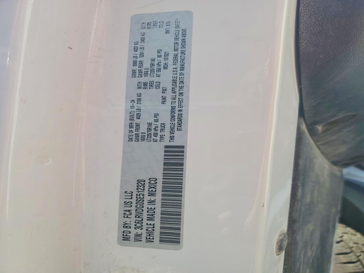 2025 RAM PROMASTER 2500 2500 HIGH — Фото 13 из 13