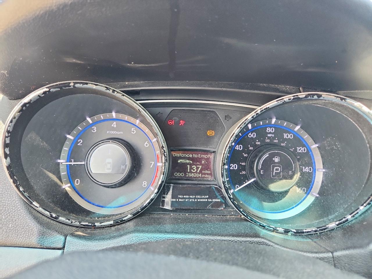 2014 HYUNDAI SONATA GLS — Фото 9 из 12
