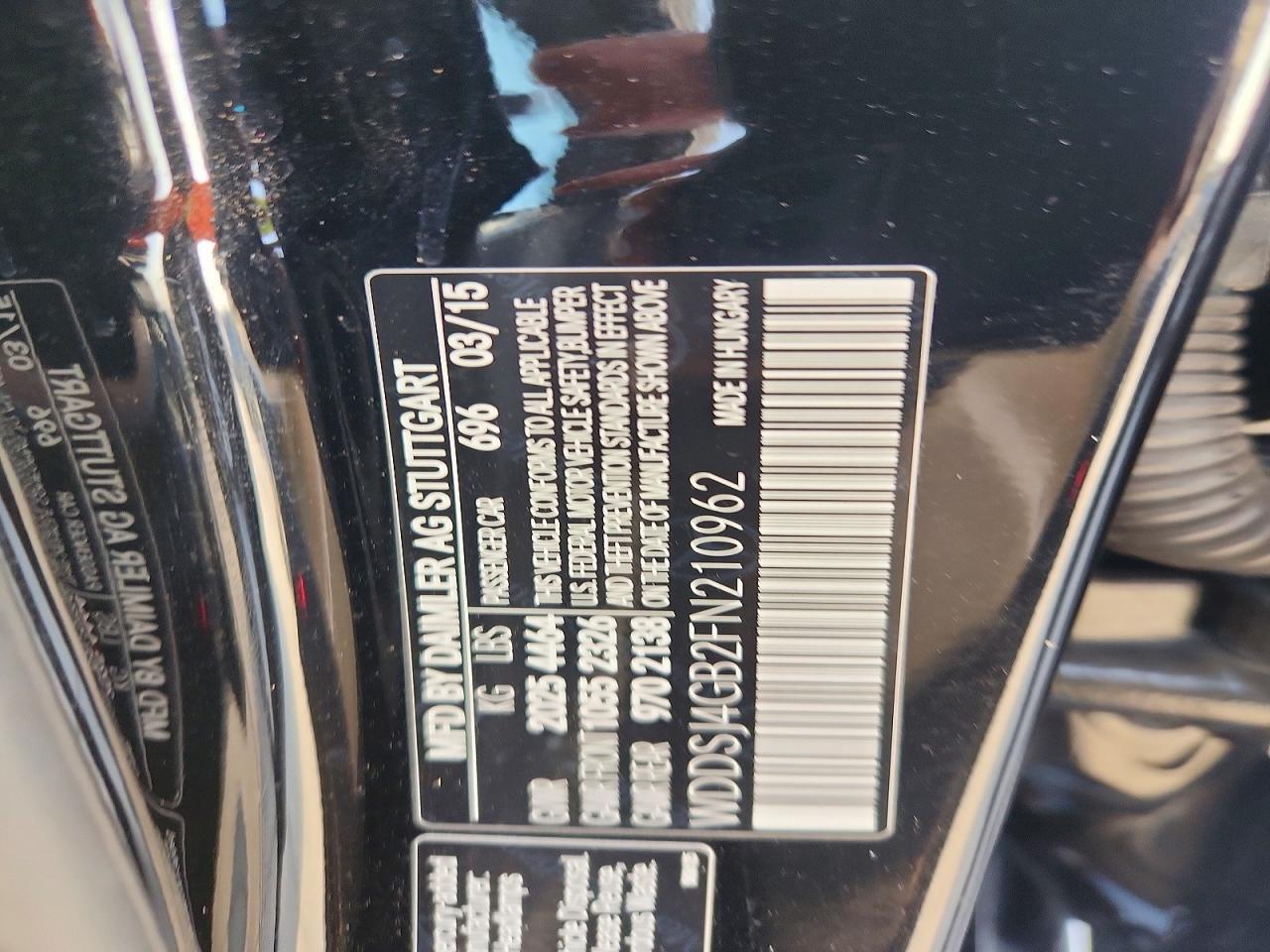 2015 MERCEDES-BENZ CLA 250 4MATIC — Фото 12 из 12