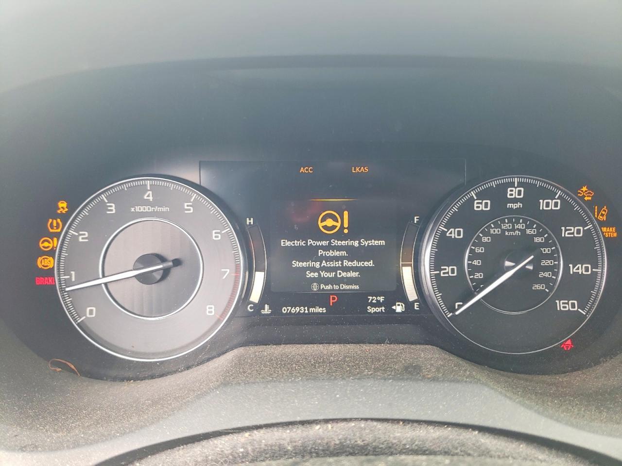 5J8TC2H50KL027203 2019 ACURA RDX photo no. 9