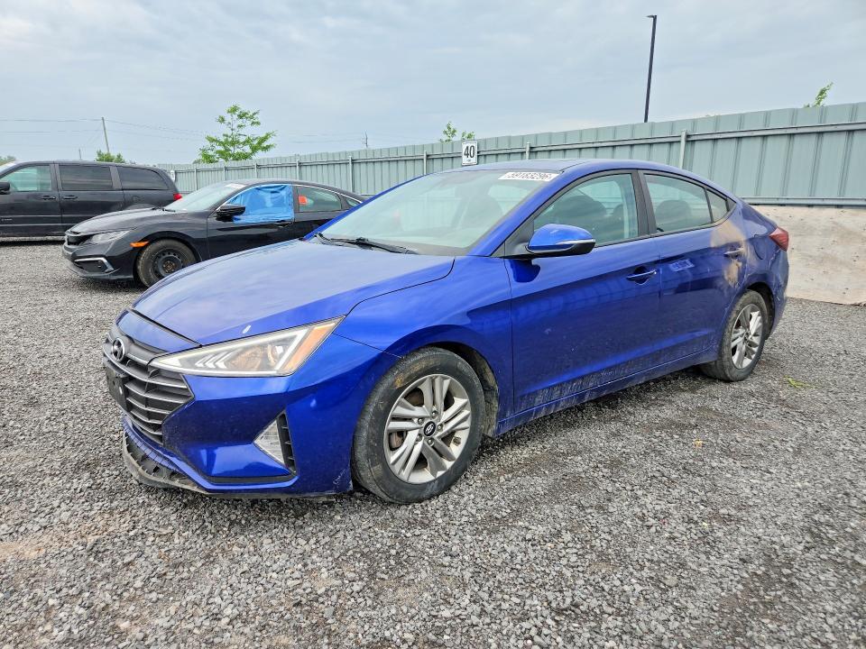 2019 HYUNDAI ELANTRA KMHD84LF7KU887735
