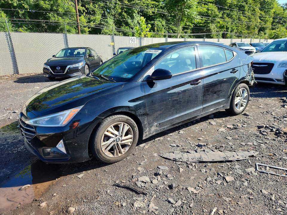 2019 HYUNDAI ELANTRA KMHD84LFXKU863834