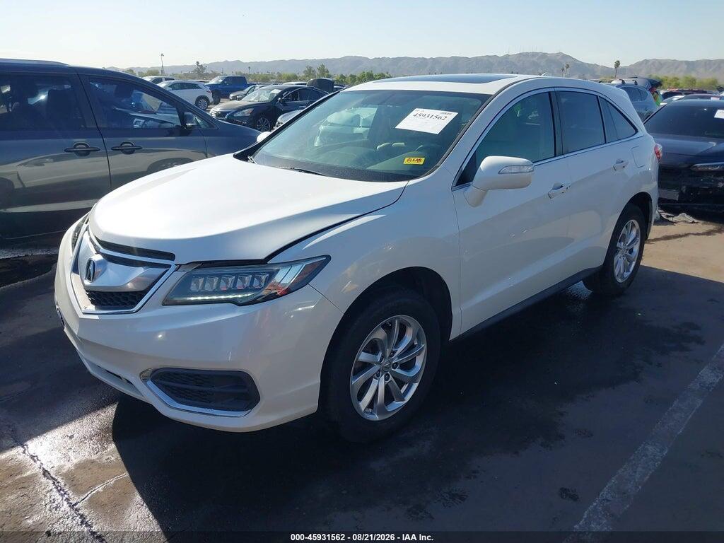 5J8TB3H54HL007893 2017 ACURA RDX photo no. 2
