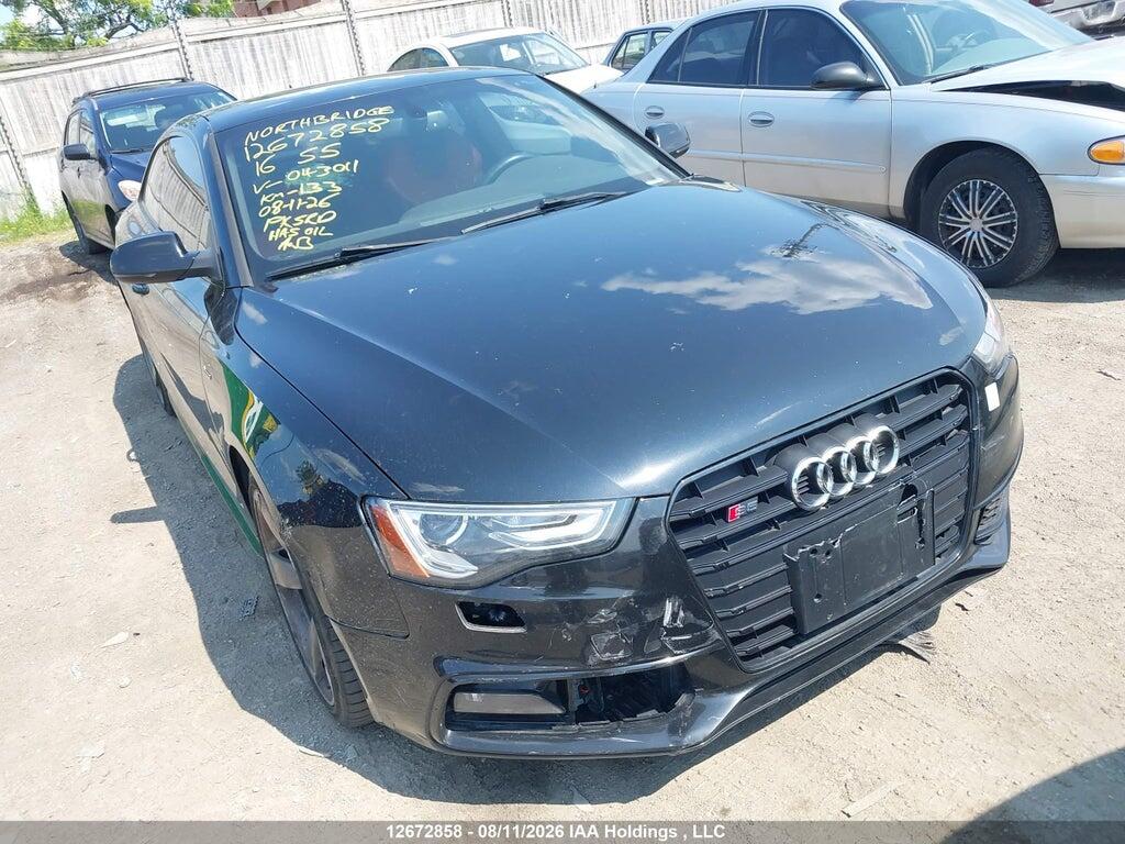 2016 AUDI S5 WAUL4AFR0GA043011