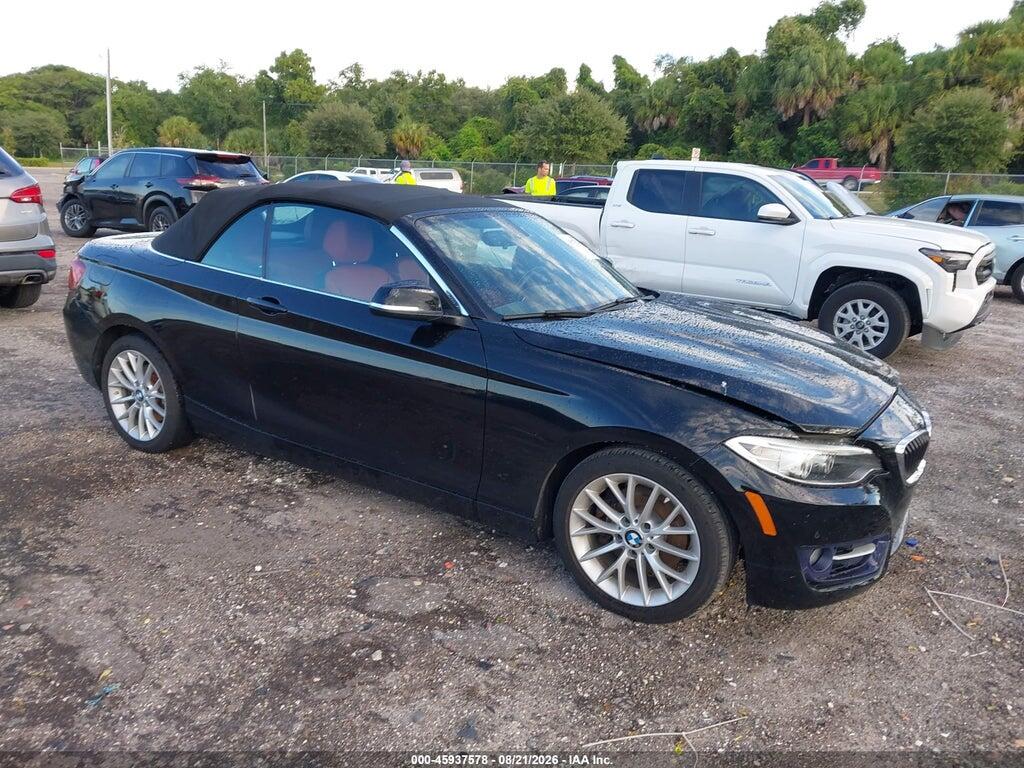 2016 BMW 228I WBA1K9C56GV710895