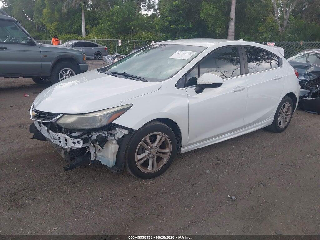 3G1BE6SM9JS524859 2018 CHEVROLET CRUZE photo no. 2