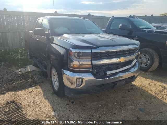 2017 CHEVROLET SILVERADO 1500 LT DOUBLE CAB 1GCVKREC4HZ345594