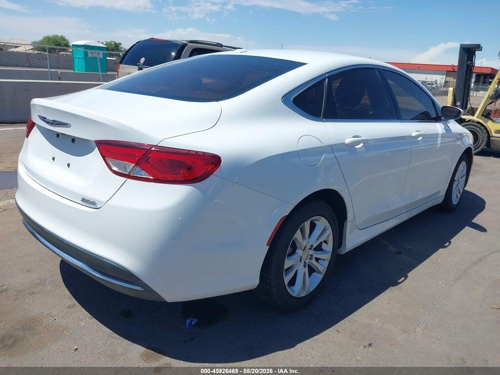 1C3CCCAB7GN161081 2016 CHRYSLER 200 photo no. 4