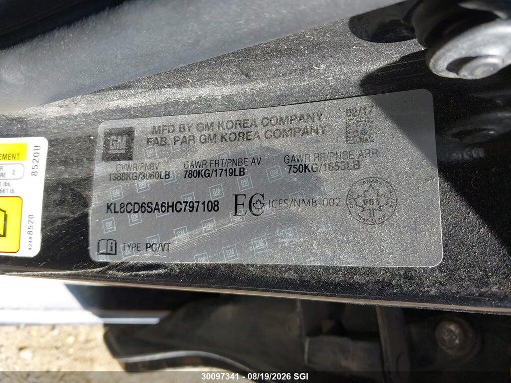 KL8CD6SA6HC797108 2017 CHEVROLET SPARK photo no. 9