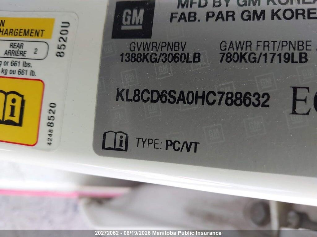 KL8CD6SA0HC788632 2017 CHEVROLET SPARK photo no. 9