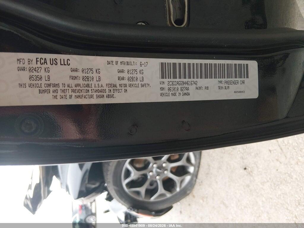2C3CCAGG9HH616742 2017 CHRYSLER 300 photo no. 9