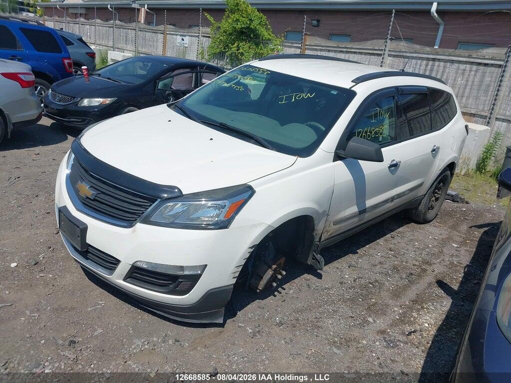1GNKRFED3FJ330044 2015 CHEVROLET TRAVERSE photo no. 2
