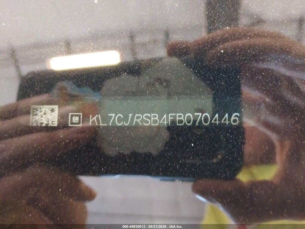 KL7CJRSB4FB070446 2015 CHEVROLET TRAX photo no. 9
