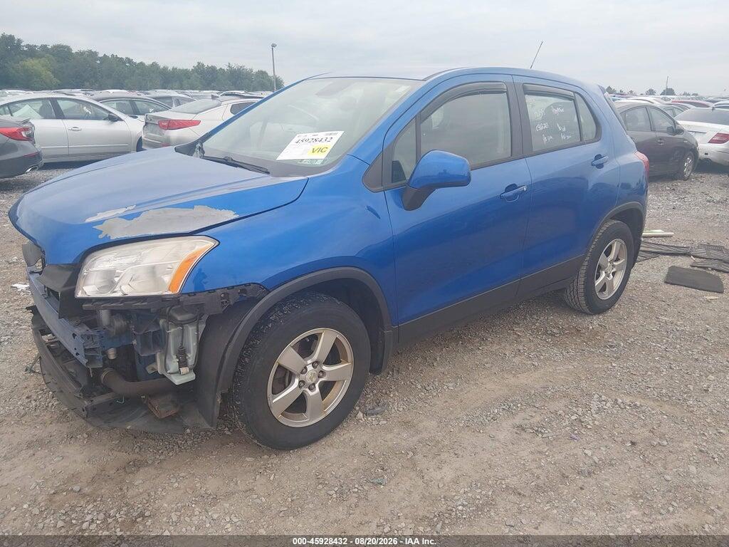 KL7CJPSB5FB097224 2015 CHEVROLET TRAX photo no. 2