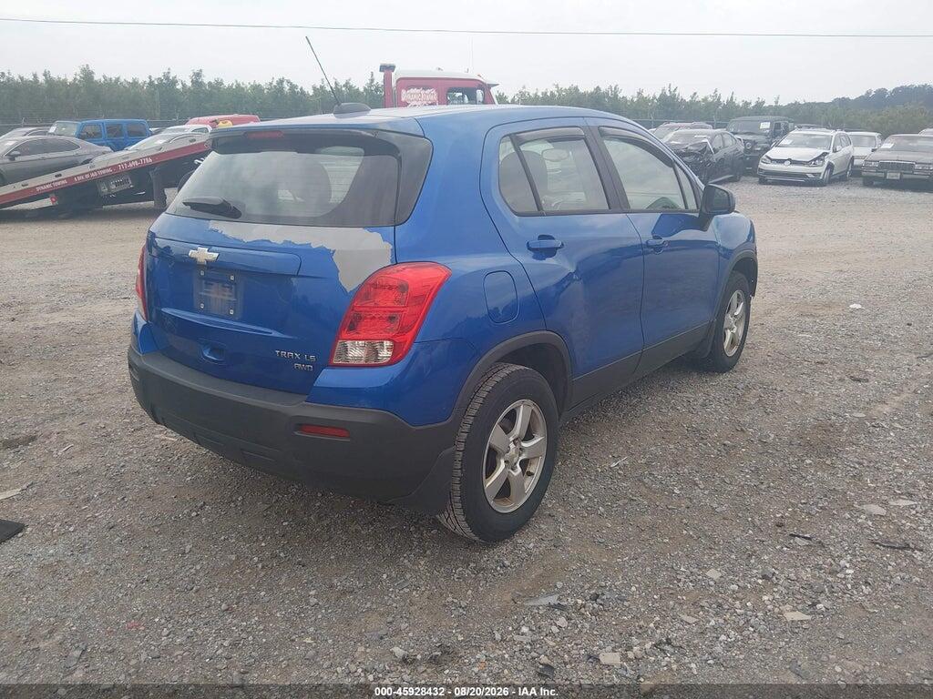 KL7CJPSB5FB097224 2015 CHEVROLET TRAX photo no. 4