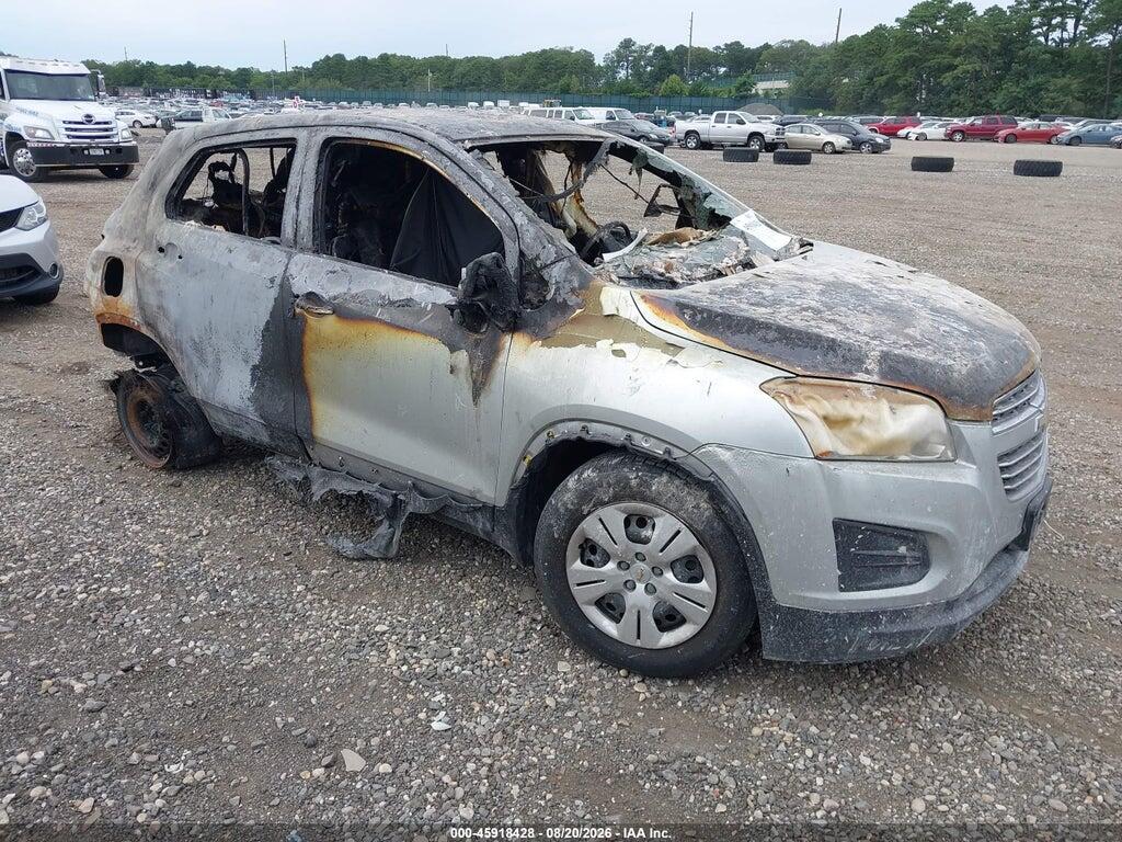 2015 CHEVROLET TRAX KL7CJKSB5FB206865