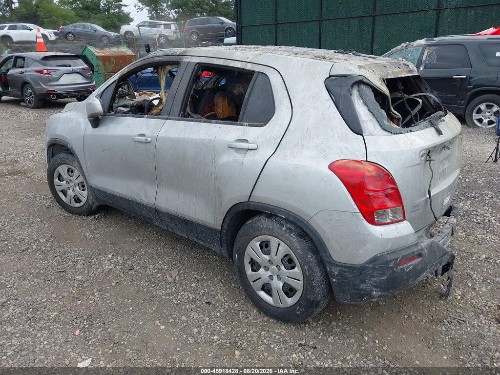 KL7CJKSB5FB206865 2015 CHEVROLET TRAX photo no. 3