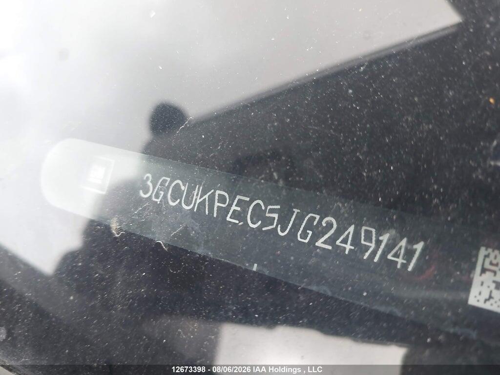 3GCUKPEC5JG249141 2018 CHEVROLET SILVERADO 1500 photo no. 9