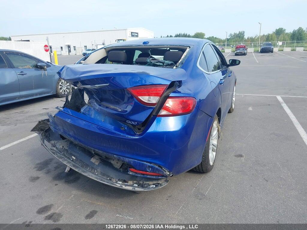 1C3CCCAB0FN735762 2015 CHRYSLER 200 photo no. 4