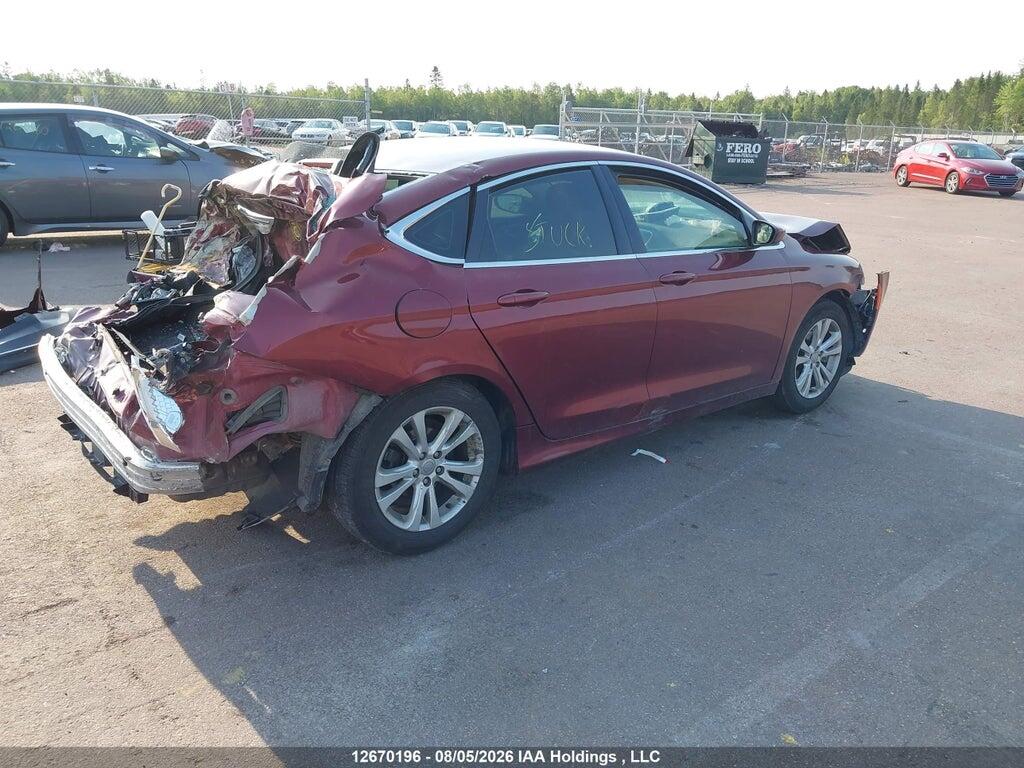 1C3CCCAB1FN620619 2015 CHRYSLER 200 photo no. 4