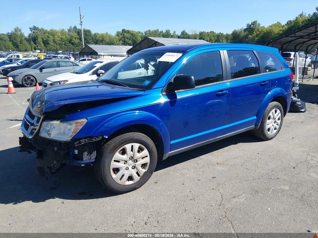 3C4PDCAB1FT714784 2015 DODGE JOURNEY photo no. 2
