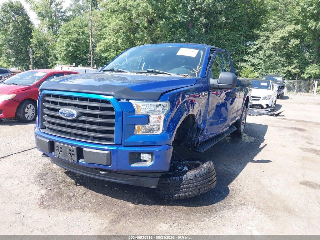 1FTFX1EFXHFB80377 2017 FORD F-150 photo no. 2