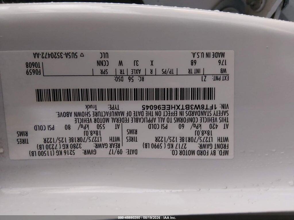 1FT8W3BTXHEE96045 2017 FORD F-350 photo no. 8