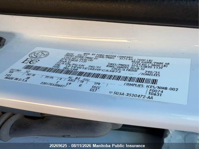 1FTEW1EG5HFC53873 2017 FORD F150 XLT SUPERCREW photo no. 9