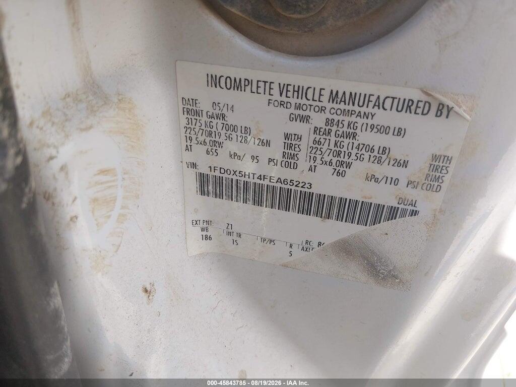 1FD0X5HT4FEA65223 2015 FORD F-550 CHASSIS photo no. 5
